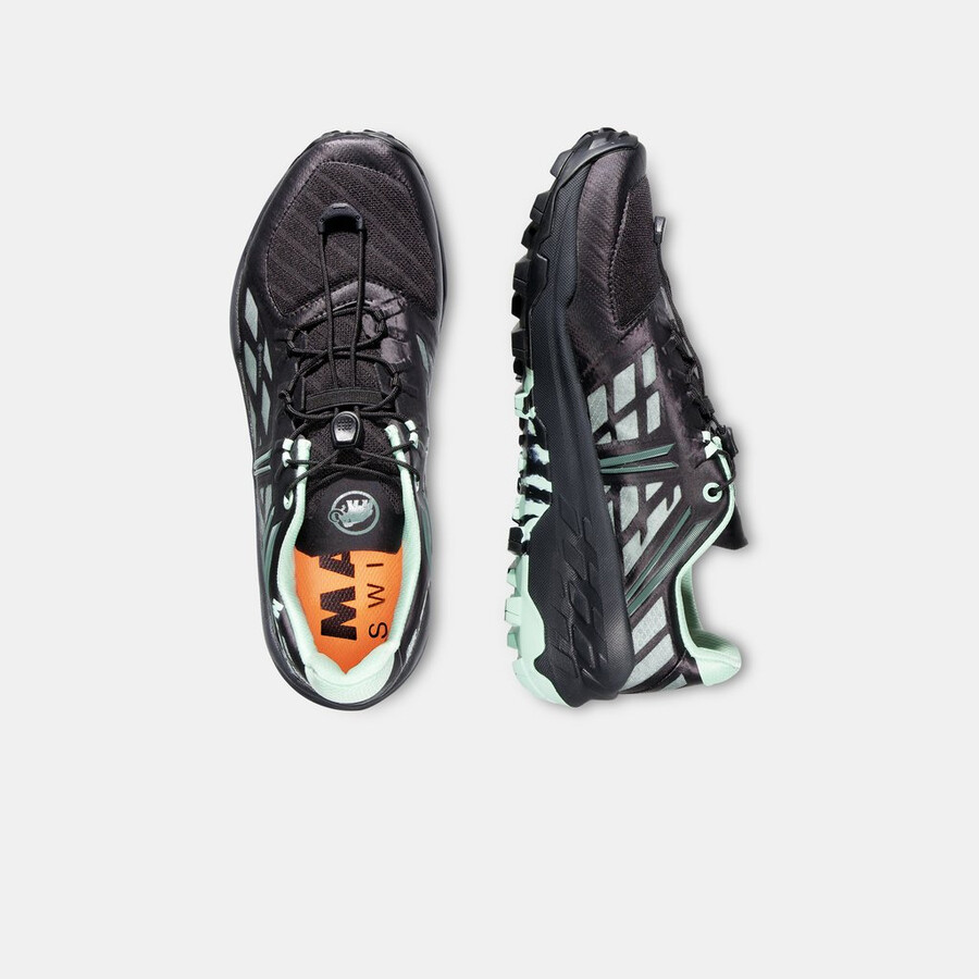 sertig tr low gtx dame svart-mørk jade