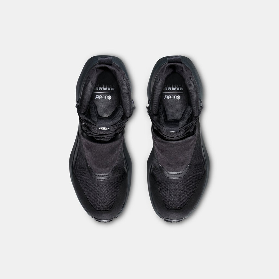 aenergy ultra mid gtx dame svart-mørk stål