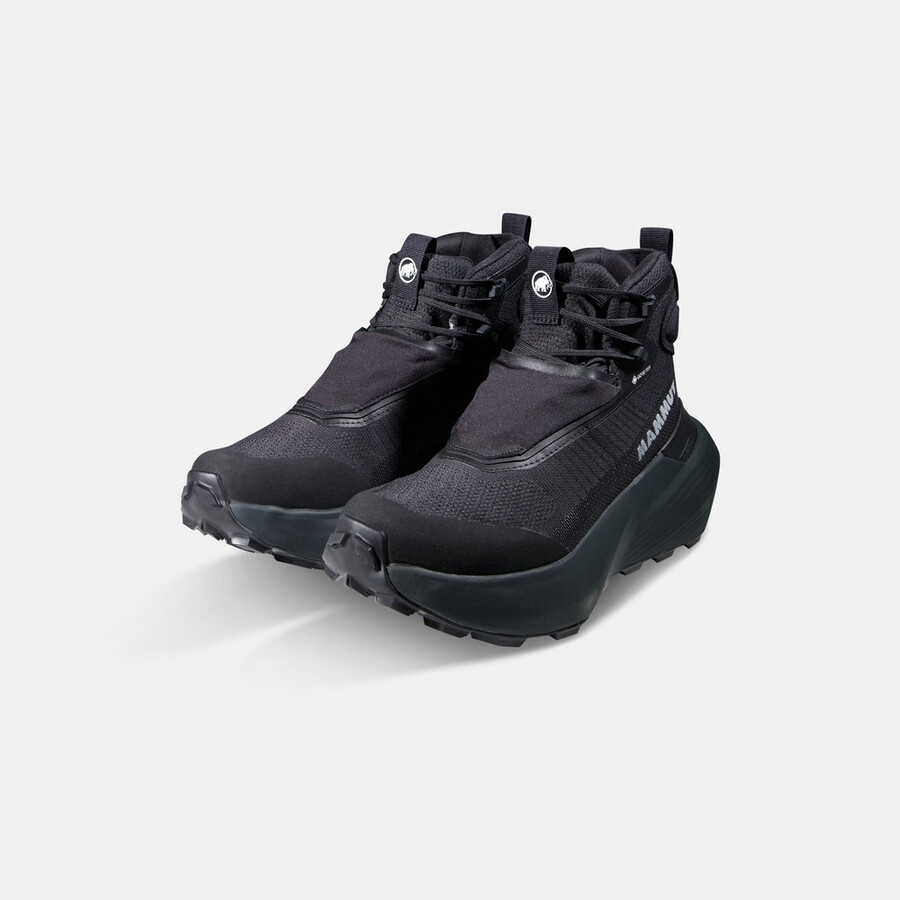 aenergy ultra mid gtx dame svart-mørk stål